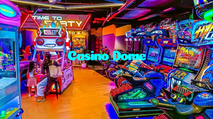 Casino Dome casino presented on mobile device in Pakistan with slots and live games